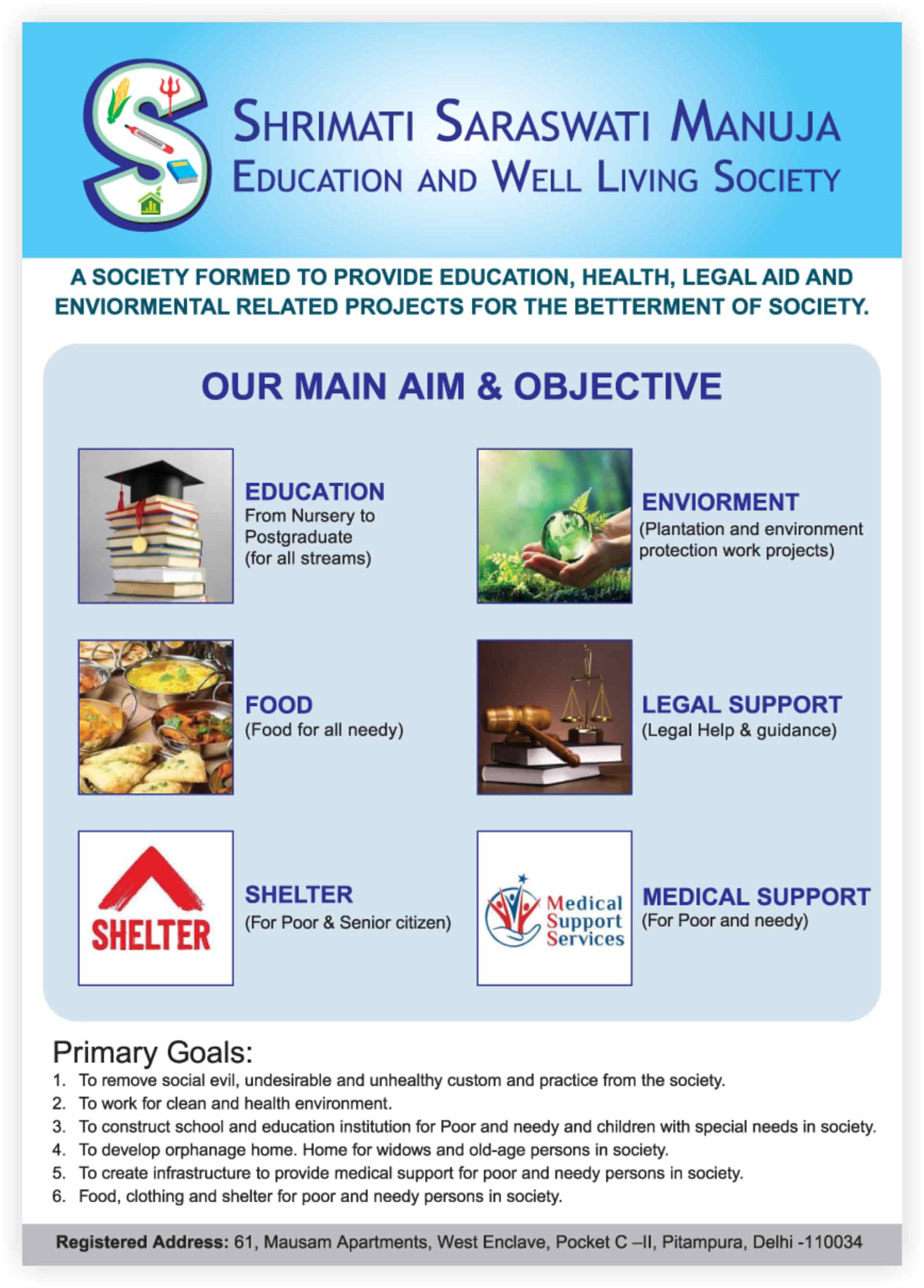 ShriMati Saraswati Manuja Education and Well Living Society